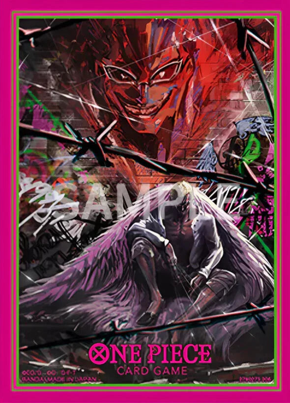 One Piece Official Card Sleeve TCG+ Store Edition vol.4 | donquixote doflamingo