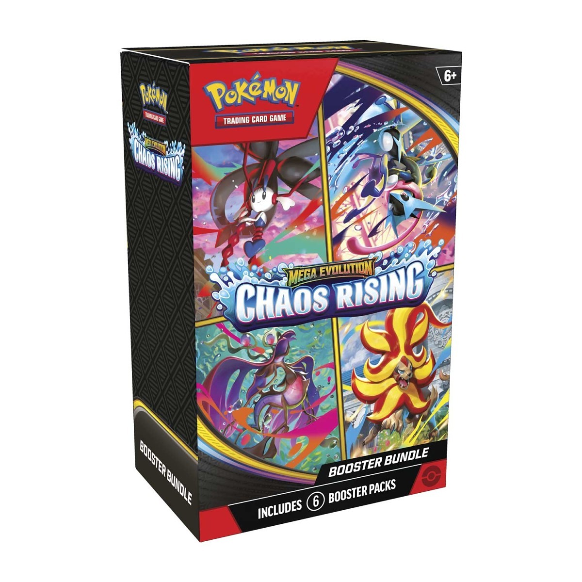 pokemon booster box battle Pokémon TCG: Mega Evolution-Chaos Rising Booster Bundle – Battle Round