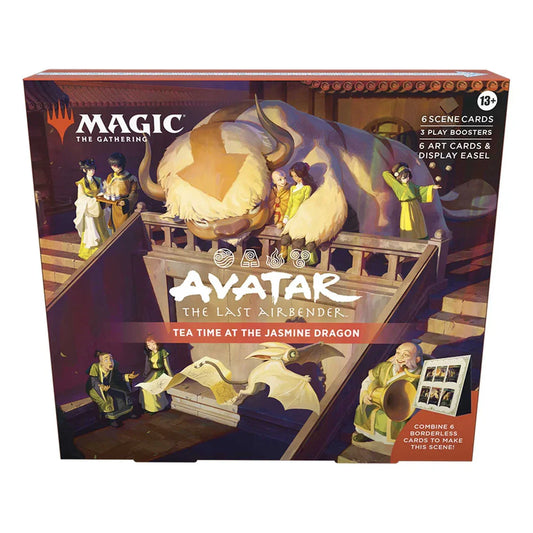 Magic The Gathering Avatar The Last Airbender Tea Time at the Jasmine Dragon card set box