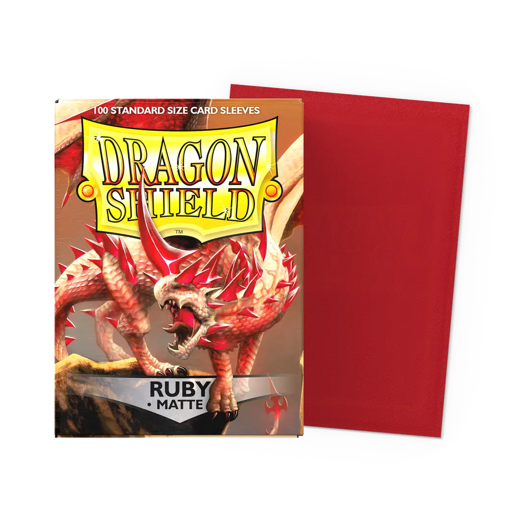 Dragon Shield | Ruby - Matte Sleeves