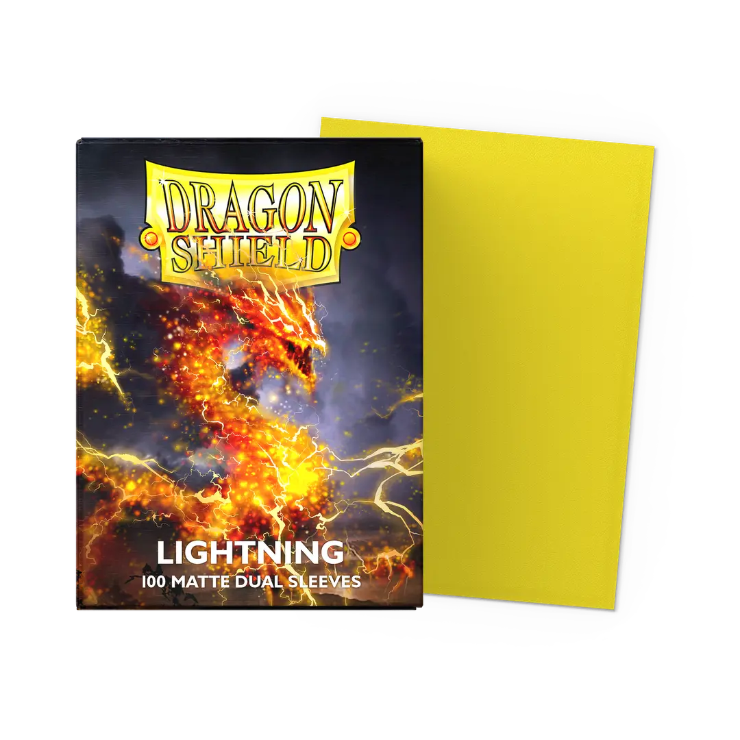 Dragon Shield | Lightning - Matte Dual Sleeves
