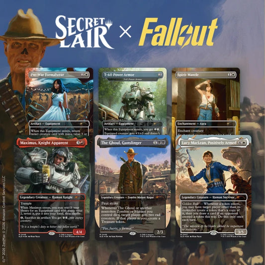 MTG - Secret Lair Drop: Secret Lair x Fallout: Beyond Vault 33 - Non-Foil Edition