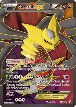 Giratina EX (93 Full Art) (93 Full Art) 093  - Holofoil XY  Ancient Origins - Ultra Rare