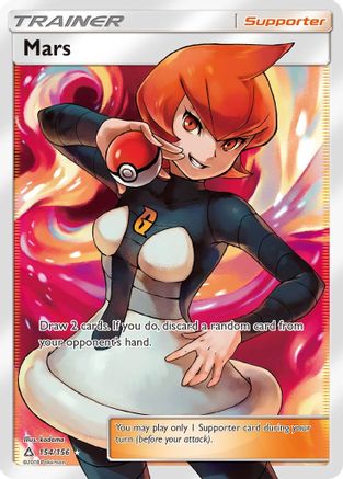 Mars (Full Art) 154  - Holofoil SM  Ultra Prism - Ultra Rare