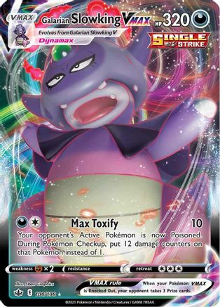 Galarian Slowking VMAX 100/198  - Holofoil SWSH06 Chilling Reign - Ultra Rare