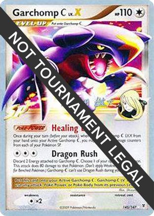 Garchomp C LV.X - 2010 (Yuta Komatsuda) 145  World Championship Decks - Ultra Rare