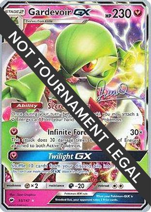Gardevoir GX - 2017 (Diego Cassiraga) 093  World Championship Decks - Ultra Rare
