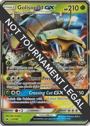 Golisopod GX (Kabu Fukase) 017  World Championship Decks - Ultra Rare