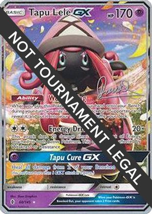 Tapu Lele GX - 2017 (Diego Cassiraga) 060  World Championship Decks - Ultra Rare