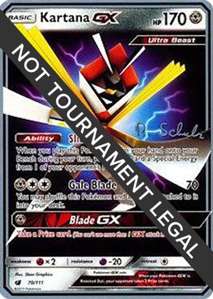 Kartana GX - 2018 (Robin Schulz) 070  World Championship Decks - Ultra Rare