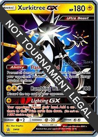 Xurkitree GX - 2018 (Pedro Eugenio Torres) SM68  World Championship Decks - Ultra Rare
