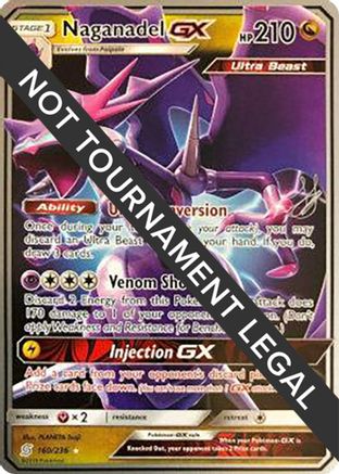 Naganadel GX - 2019 (Henry Brand) 160  World Championship Decks - Ultra Rare