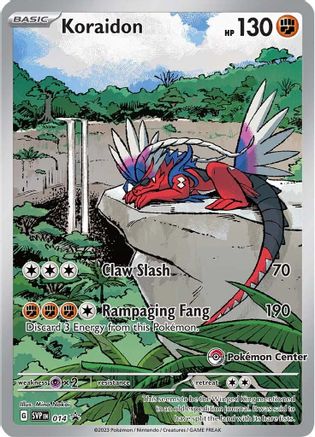 Koraidon (Pokemon Center Exclusive) 014  - Holofoil SV Scarlet & Violet Promo Cards - Promo