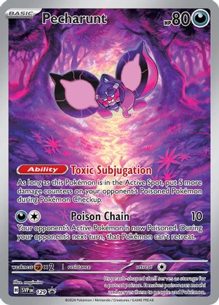 Pecharunt 129  - Holofoil SV Scarlet & Violet Promo Cards - Promo