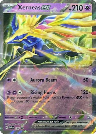 Xerneas ex 179  - Holofoil SV Scarlet & Violet Promo Cards - Promo