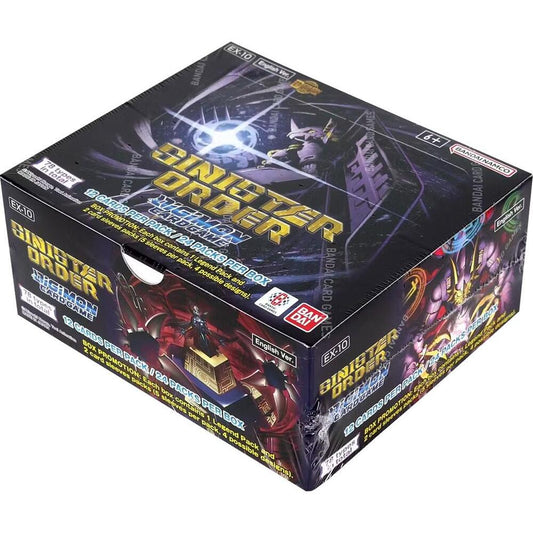 Sinister Order Booster Box (EX10)