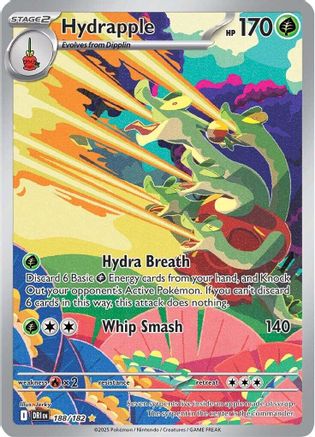 Hydrapple 188/182  - Holofoil SV10 Destined Rivals - Illustration Rare