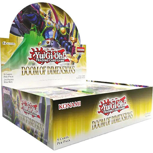YuGiOh Doom of Dimensions Booster Box