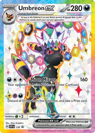 Umbreon ex - 176 SVP  - Holofoil SV Scarlet & Violet Promo Cards - Promo
