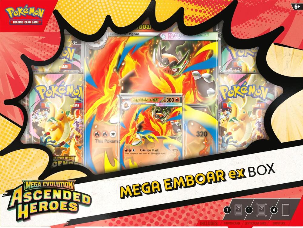 Pokemon - Ascended Heroes Mega ex Box - Assorted