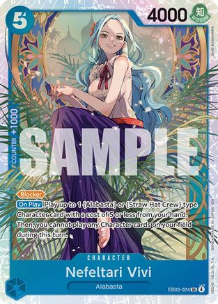 Nefeltari Vivi (024) (EB03-024) - Extra Booster: One Piece Heroines Edition Foil