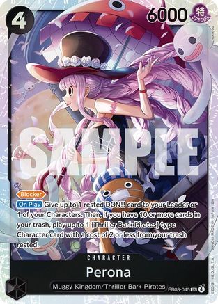 Perona (EB03-045) - Extra Booster: One Piece Heroines Edition Foil