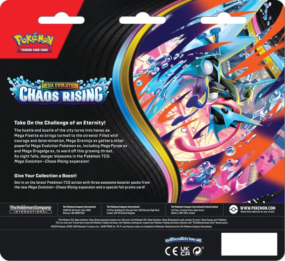 Chaos Rising 3-Pack Blister [Charmeleon]