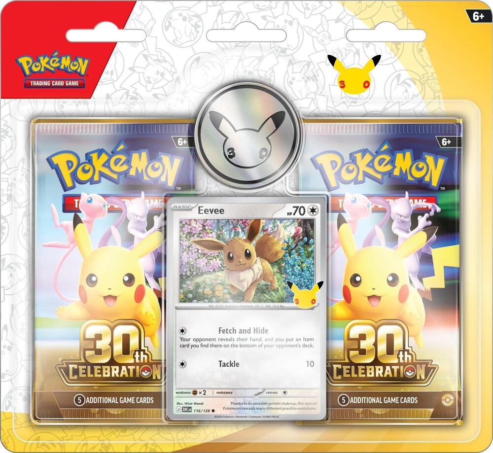 Pokemon - 30th 2-Pack Blister