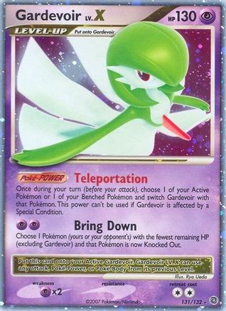 Gardevoir LV.X 131  - Holofoil Secret Wonders - Ultra Rare
