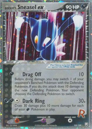 Rocket's Sneasel ex 103  Team Rocket Returns - Ultra Rare
