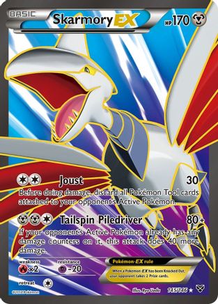Skarmory EX (145 Full Art) (145 Full Art) 145  - Holofoil XY Base Set - Ultra Rare