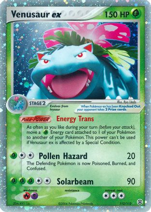 Venusaur ex 112  - Holofoil FireRed & LeafGreen - Ultra Rare