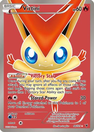 Victini (98 Full Art) (98 Full Art) 098  - Holofoil Noble Victories - Ultra Rare