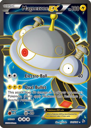 Magnezone EX (101 Full Art) (101 Full Art) 101  - Holofoil XY  Flashfire - Ultra Rare