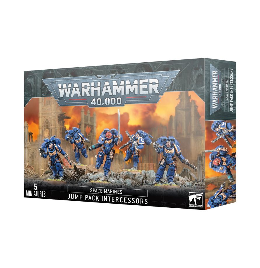 Warhammer 40k Assault Intercessors with Jump Packs
