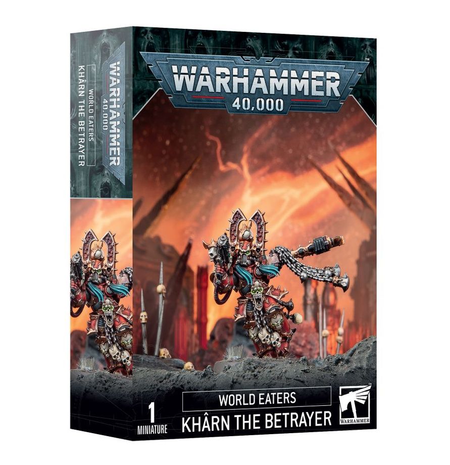 Warhammer WH40K: WORLD EATERS: KHARN THE BETRAYER