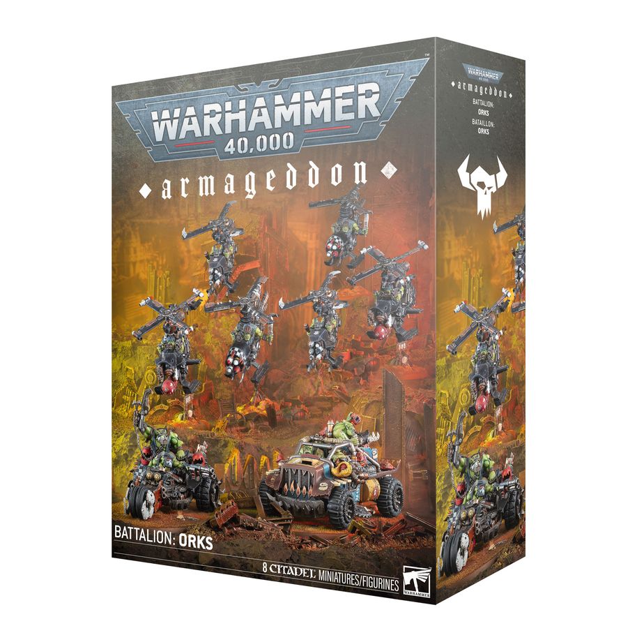 Warhammer WH40K: Armageddon Battalion: Orks