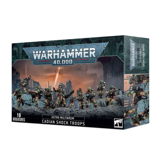 Warhammer 40k Cadian Shock Troops