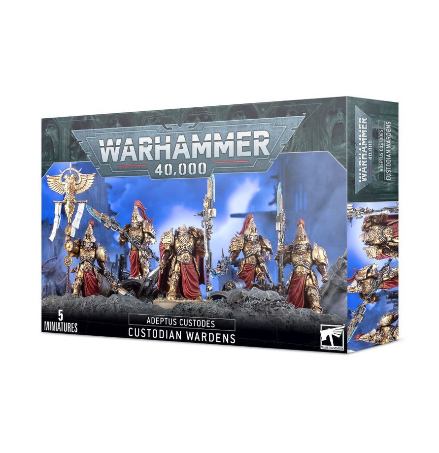 Warhammer 40k Custodian Wardens Vexilus Praetor
