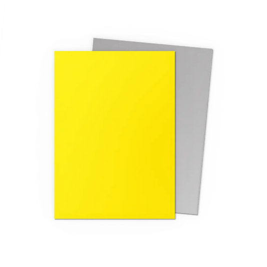 Dragon Shield - Yellow & Silver - Matte Dual Sleeves