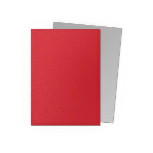 Dragon Shield - Crimson & Silver - Matte Dual Sleeves