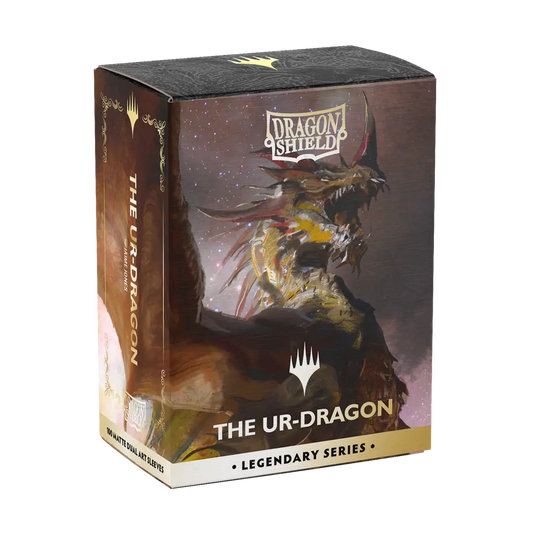 Dragon Shield The Ur-Dragon Legendary Series card sleeves box featuring dragon artwork