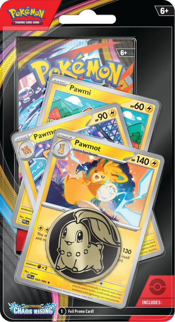 pokemon - Chaos Rising Premium Checklane Blister - Assorted
