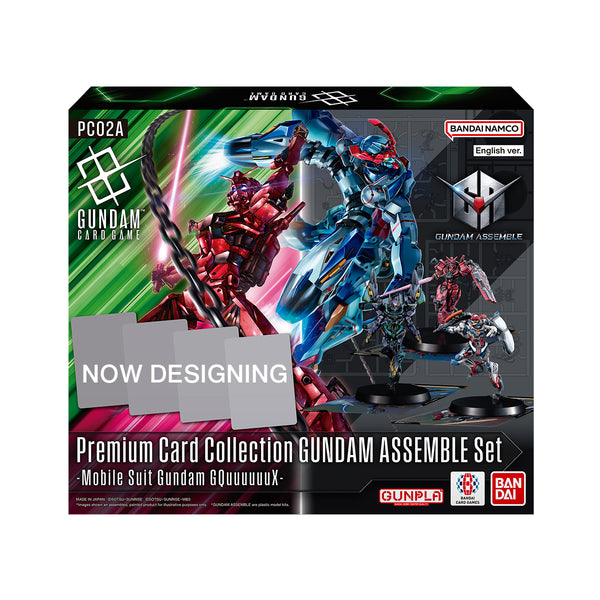 Gundam card game Premium Card Collection GUNDAM ASSEMBLE set box with mobile suit artwork