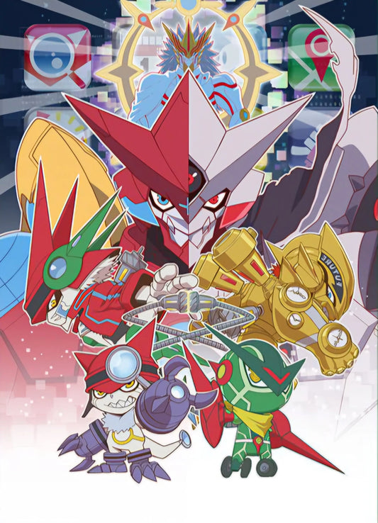 DIGIMON CARD GAME OFFICIAL CARD SLEEVES 01 | Appmon
