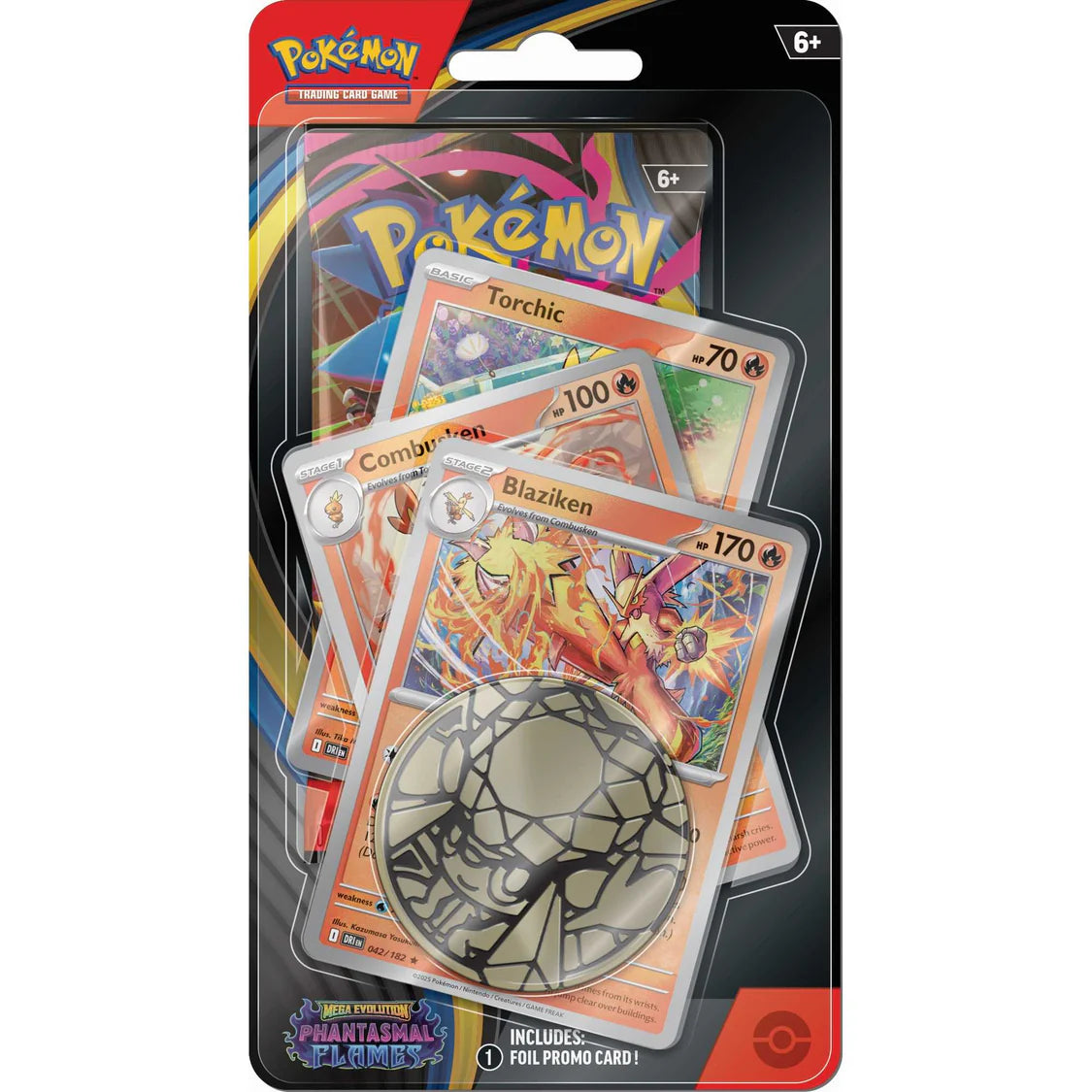 Pokemon TCG: Mega Evolution - Phantasmal Flames Premium Checklane Blister
