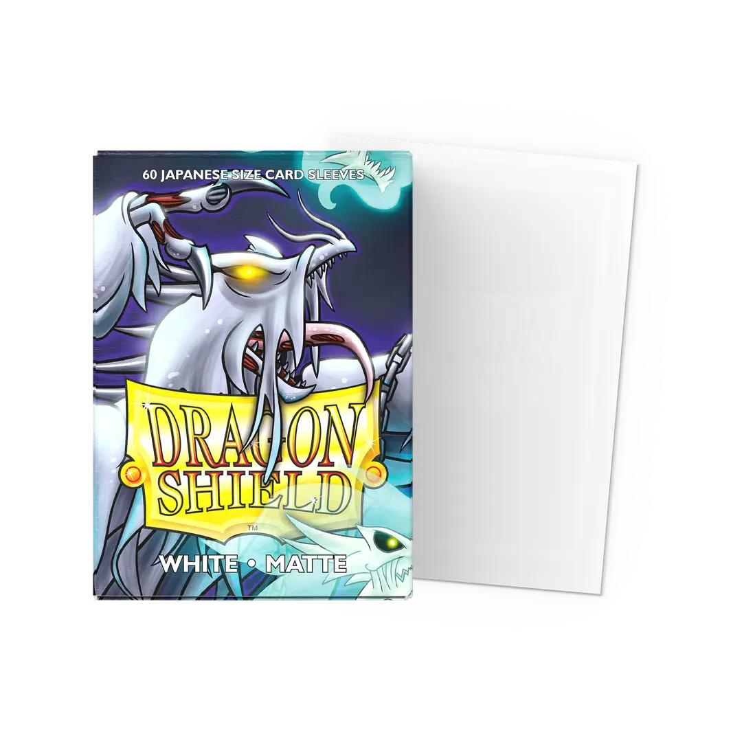 Dragon Shield Japanese - White - Matte Sleeves