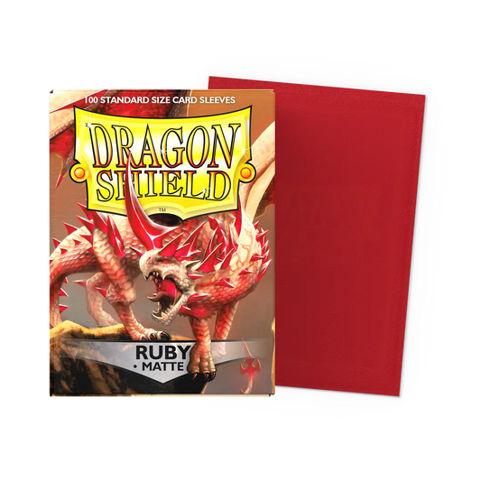 Dragon Shield | Ruby - Matte Sleeves