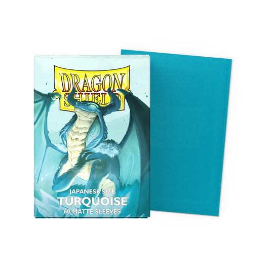 Dragon Shield Japanese - Turquoise - Players' Choice Matte Sleeves