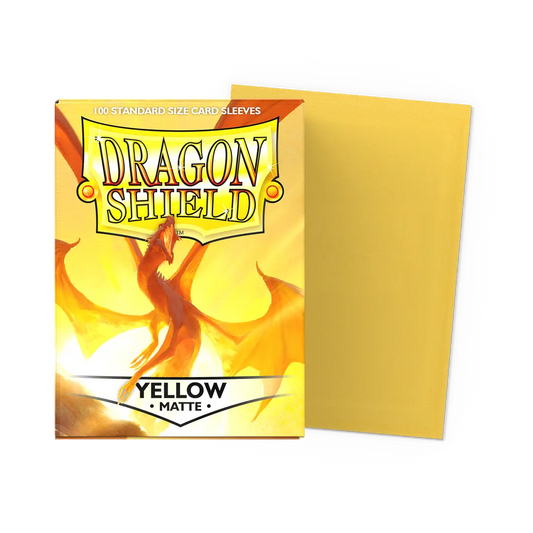 Dragon Shield | Yellow - Matte Sleeves